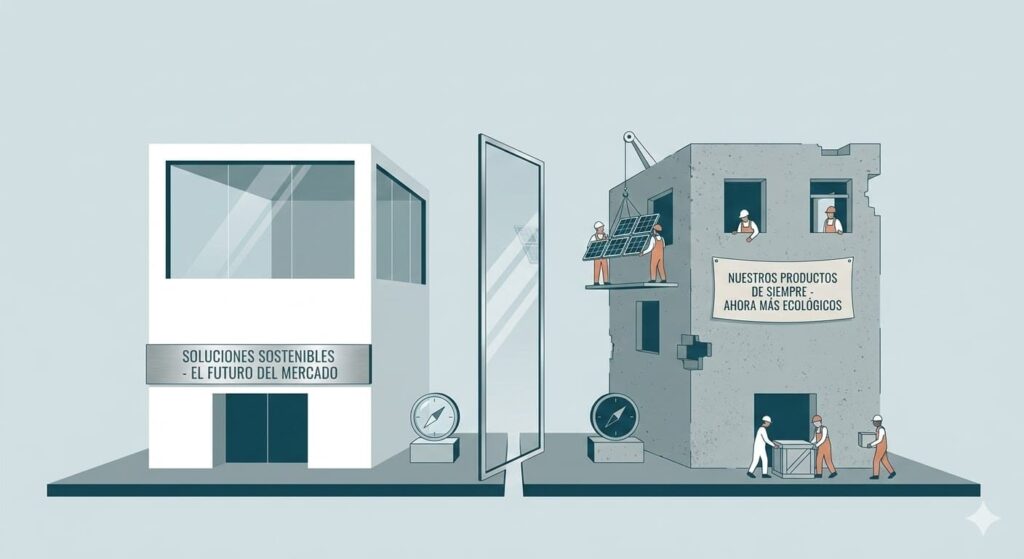estrategias de sostenibilidad problema ventaja competitiva